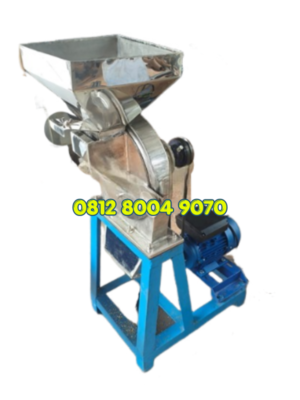 Mesin Penepung - Disk mill Stainless Steel DSS45 Kapasitas 650kg/jam