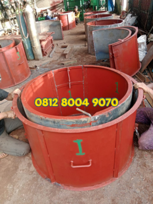 Cetakan Gorong-Gorong/Buis Beton Ukuran 100x100 cm