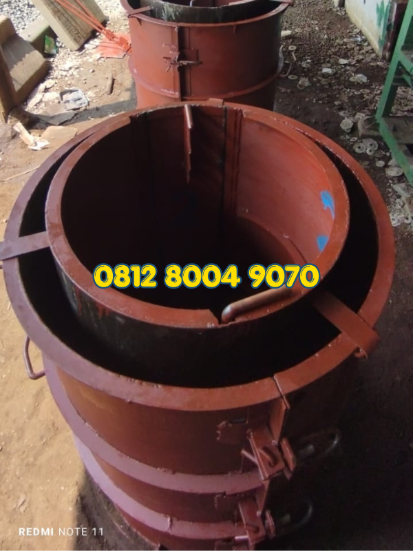 Cetakan Gorong-Gorong/Buis Beton Ukuran 60x100 cm