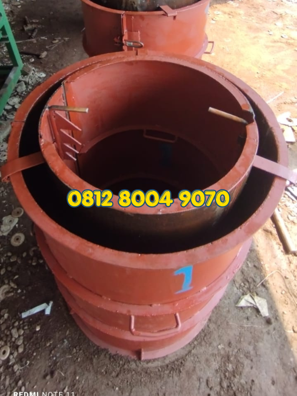 Cetakan Gorong-Gorong/Buis Beton Ukuran 70x100 cm