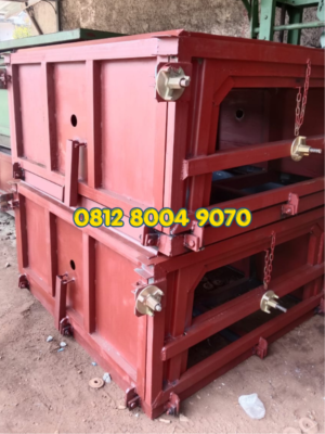 Cetakan Box Culvert Precast Beton Ukuran 40x40x100 cm