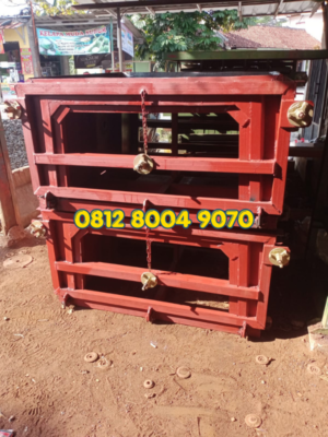 Cetakan Uditch Beton Ukuran 100x100x120 cm