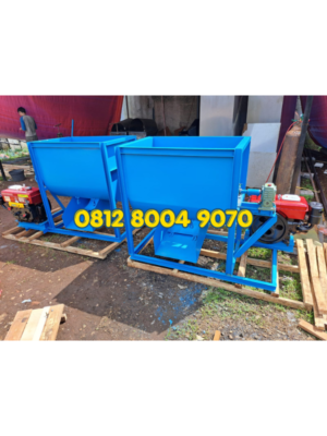 Mesin Mixer Pencampur Kompos Maggot - Mesin Pencampur Adonan Kompos - Mixer Pengaduk Maggot