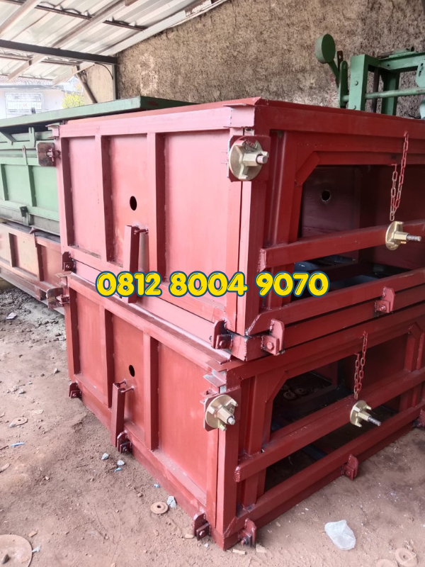 Cetakan Uditch Beton Ukuran 30x50x120 cm