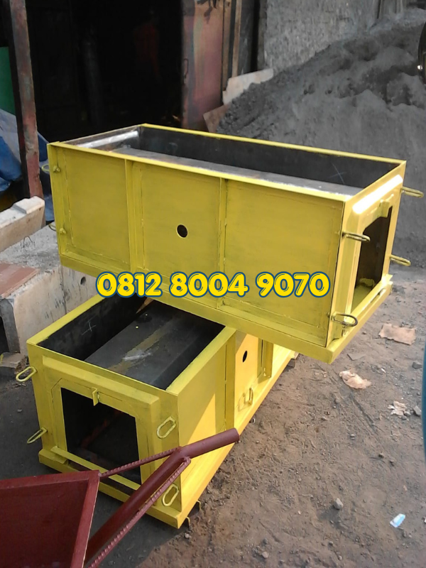 Cetakan Uditch Beton Ukuran 60x60x120 cm