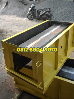 Cetakan Uditch Beton Ukuran 70x70x120 cm