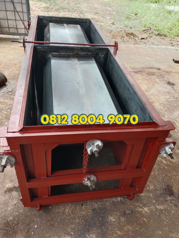 Cetakan Uditch Beton Ukuran 80x80x120 cm