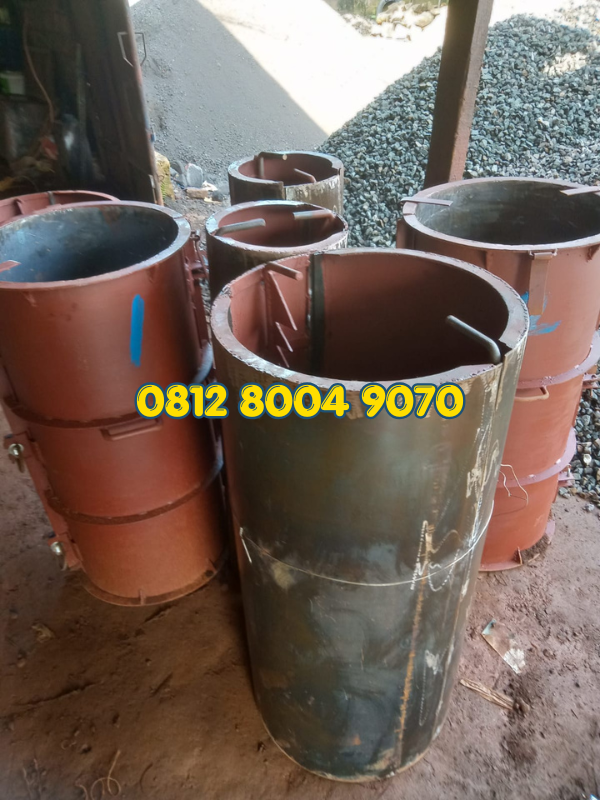 Cetakan Gorong-Gorong/Buis Beton Ukuran 80x100 cm
