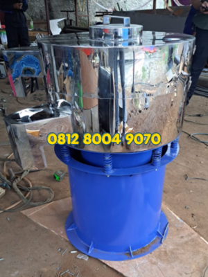 Mesin Pengayak Tepung Maggot 3 Layer - Mesin Ayakan Tepung Maggot - Mesin Vibrating Screen Tepung