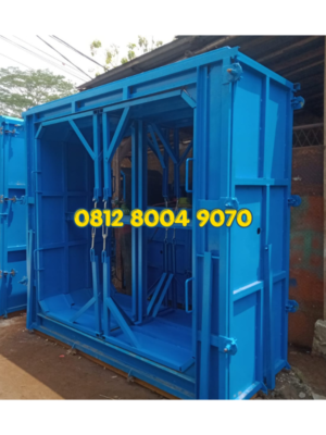 Cetakan Box Culvert Precast Beton Ukuran 120x120x100 cm
