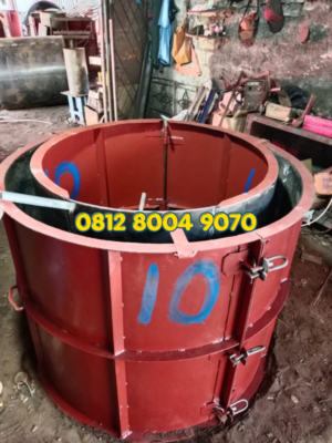 Cetakan Gorong-Gorong/Buis Beton Ukuran 90x100 cm