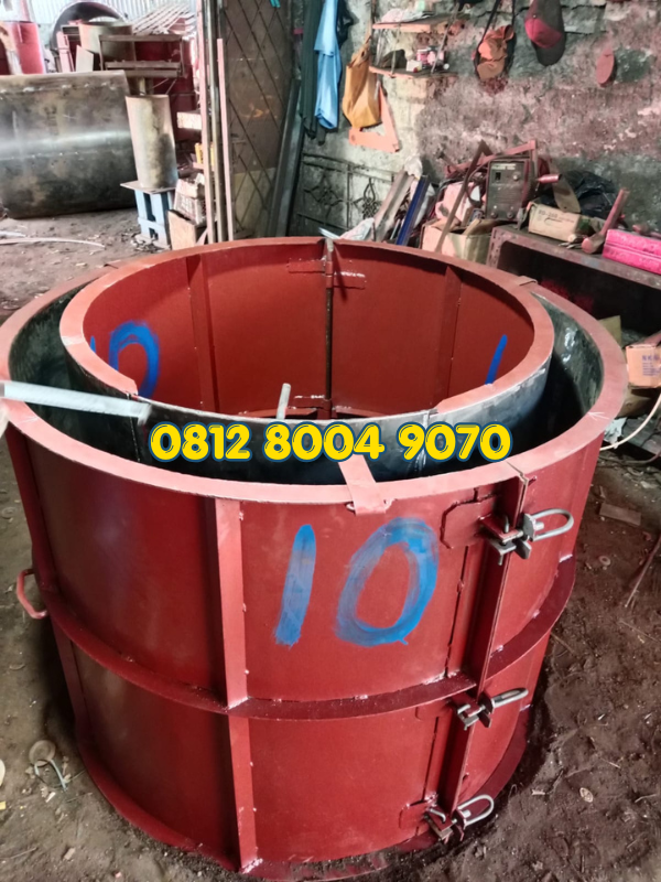 Cetakan Gorong-Gorong/Buis Beton Ukuran 90x100 cm
