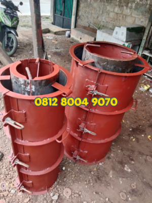 Cetakan Gorong-Gorong/Buis Beton Ukuran 50x100 cm