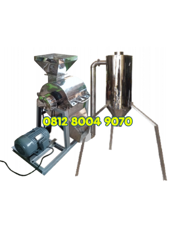Mesin Penepung With Cyclone (Hammer Mill With Cyclone) Material Stainless Steel